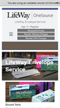Mobile Screenshot of lifewayenvelopes.com